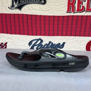 Size 12 - OOFOS OOriginal Sport 1001 Mens Recovery Sandal, Graphite